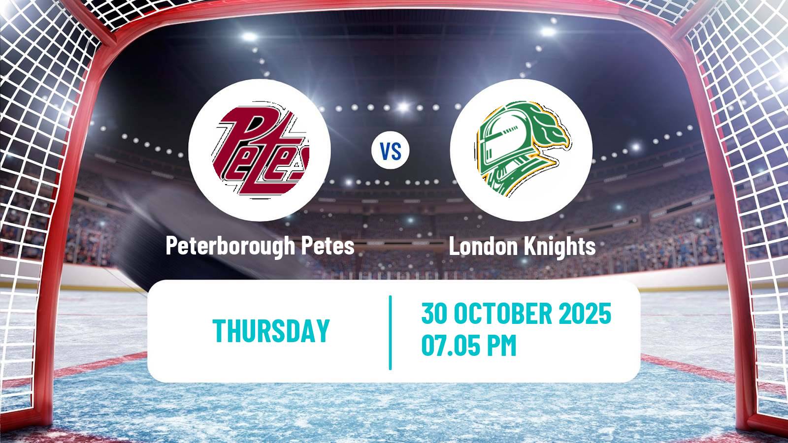 Hockey OHL Peterborough Petes - London Knights
