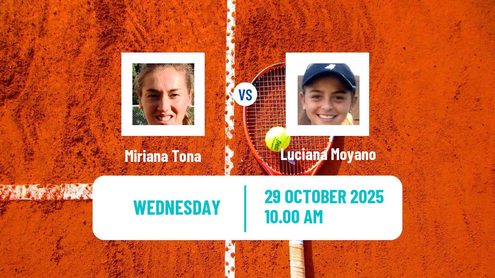 Tennis ITF W35 Neuquen Women Miriana Tona - Luciana Moyano