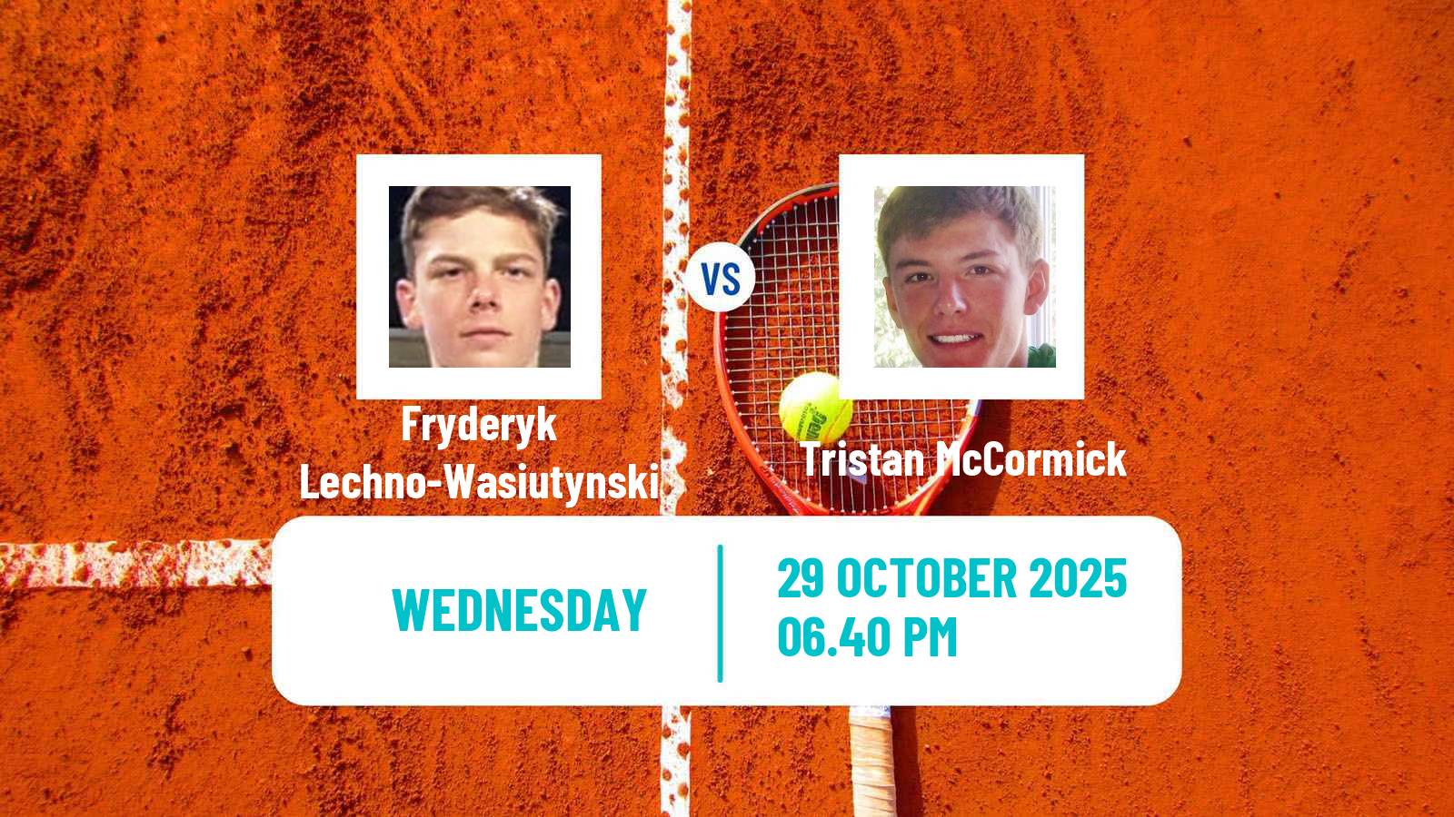Tennis ITF M25 Harlingen Tx Men Fryderyk Lechno-Wasiutynski - Tristan McCormick