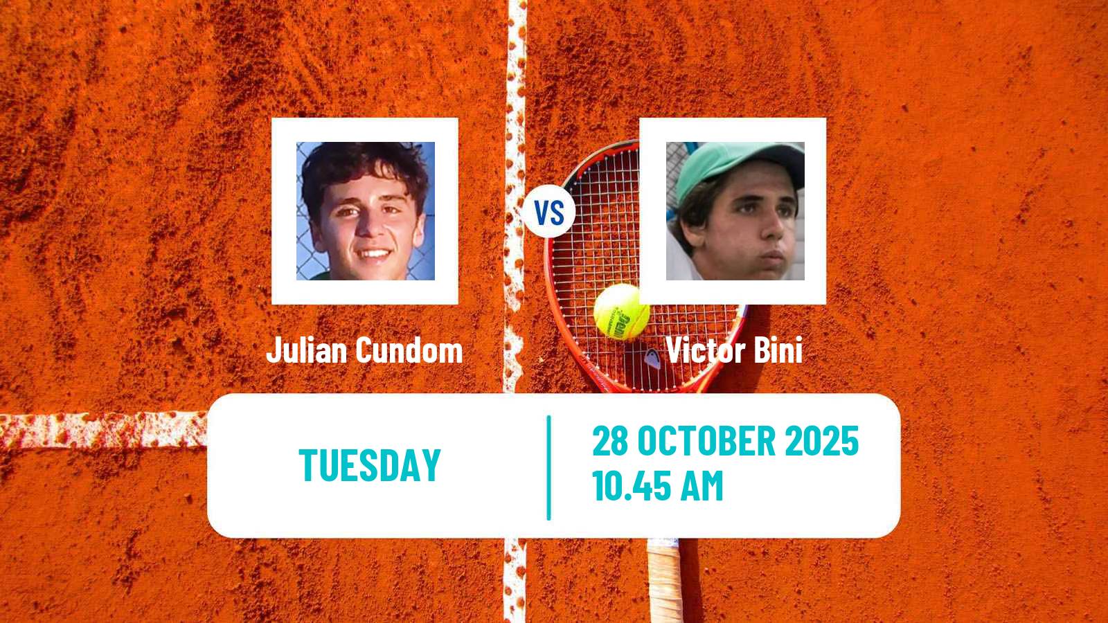 Tennis ITF M25 Lajeado Men Julian Cundom - Victor Bini