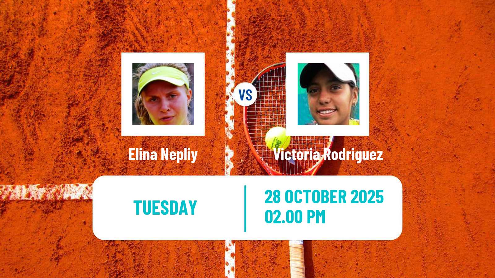 Tennis ITF W100 Irapuato Women Elina Nepliy - Victoria Rodriguez