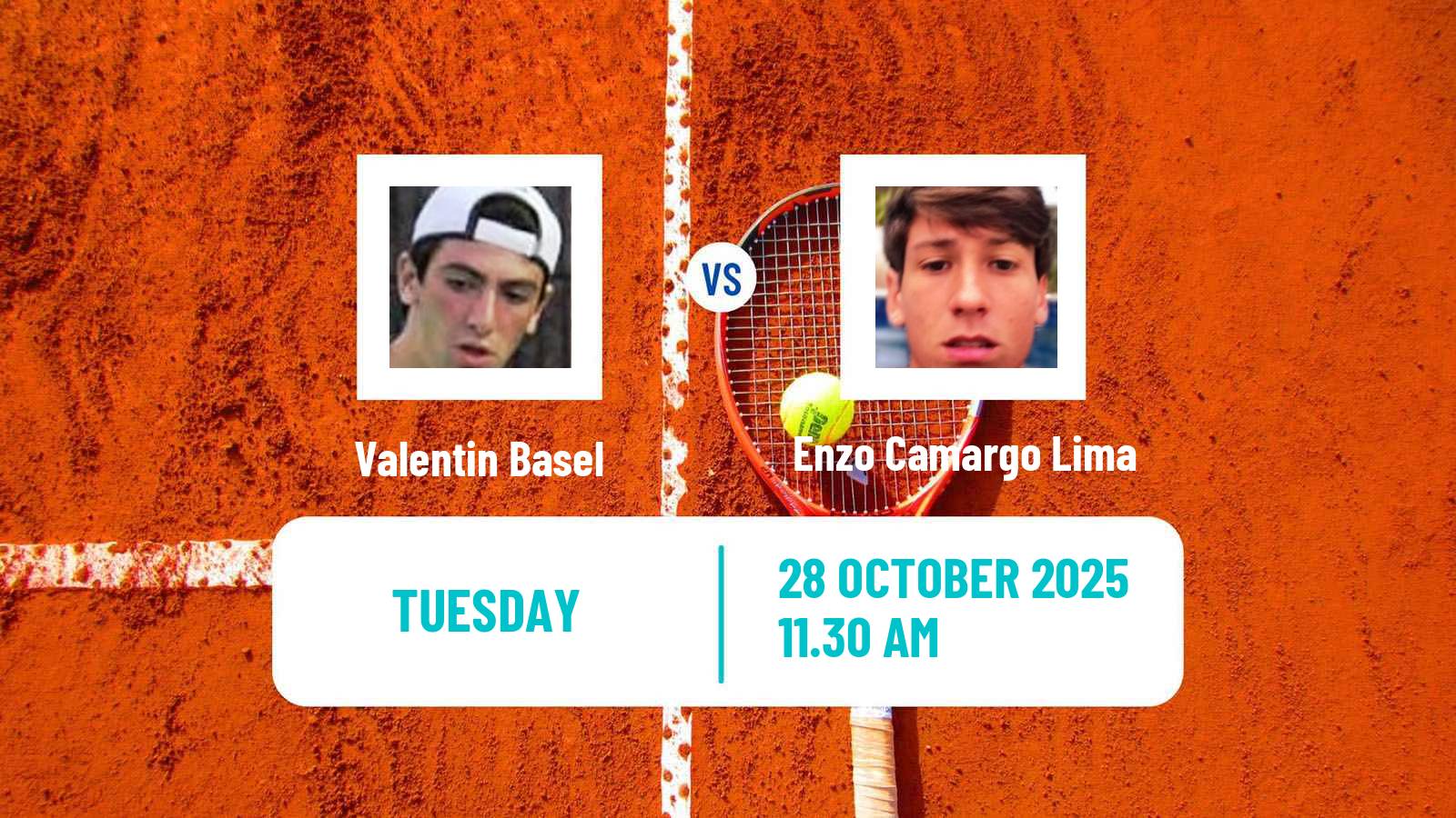 Tennis ITF M15 Ibague Men Valentin Basel - Enzo Camargo Lima