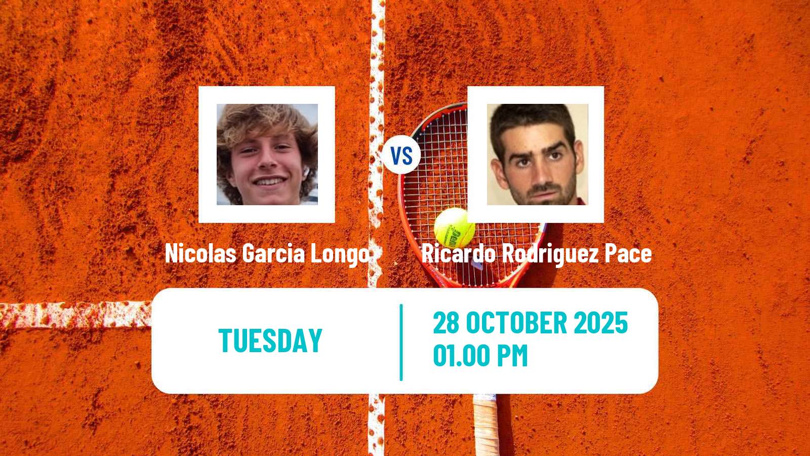Tennis ITF M15 Ibague Men Nicolas Garcia Longo - Ricardo Rodriguez Pace