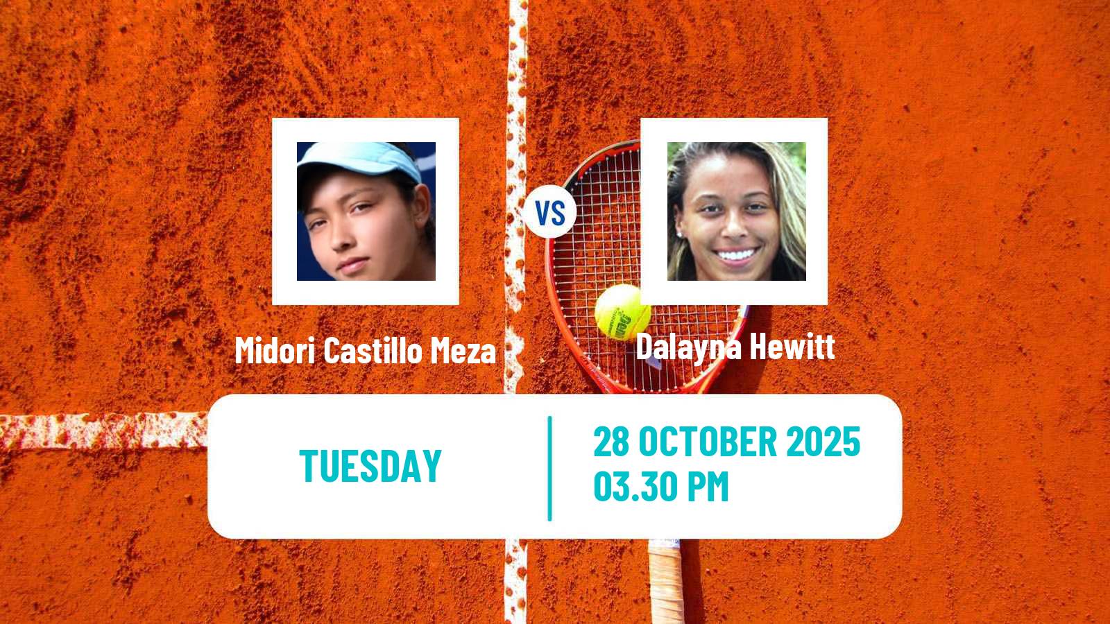 Tennis ITF W100 Irapuato Women Midori Castillo Meza - Dalayna Hewitt