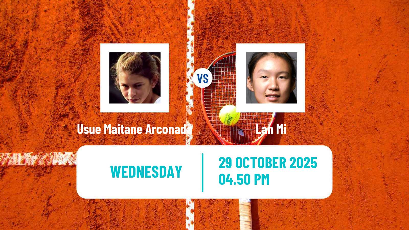 Tennis ITF W100 Irapuato Women Usue Maitane Arconada - Lan Mi