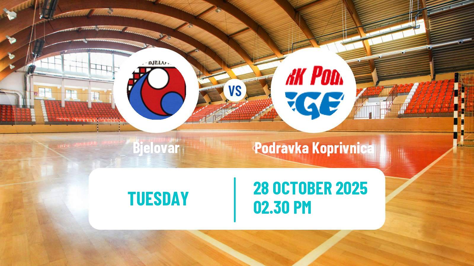 Handball Croatian 1 HRL Handball Women Bjelovar - Podravka Koprivnica