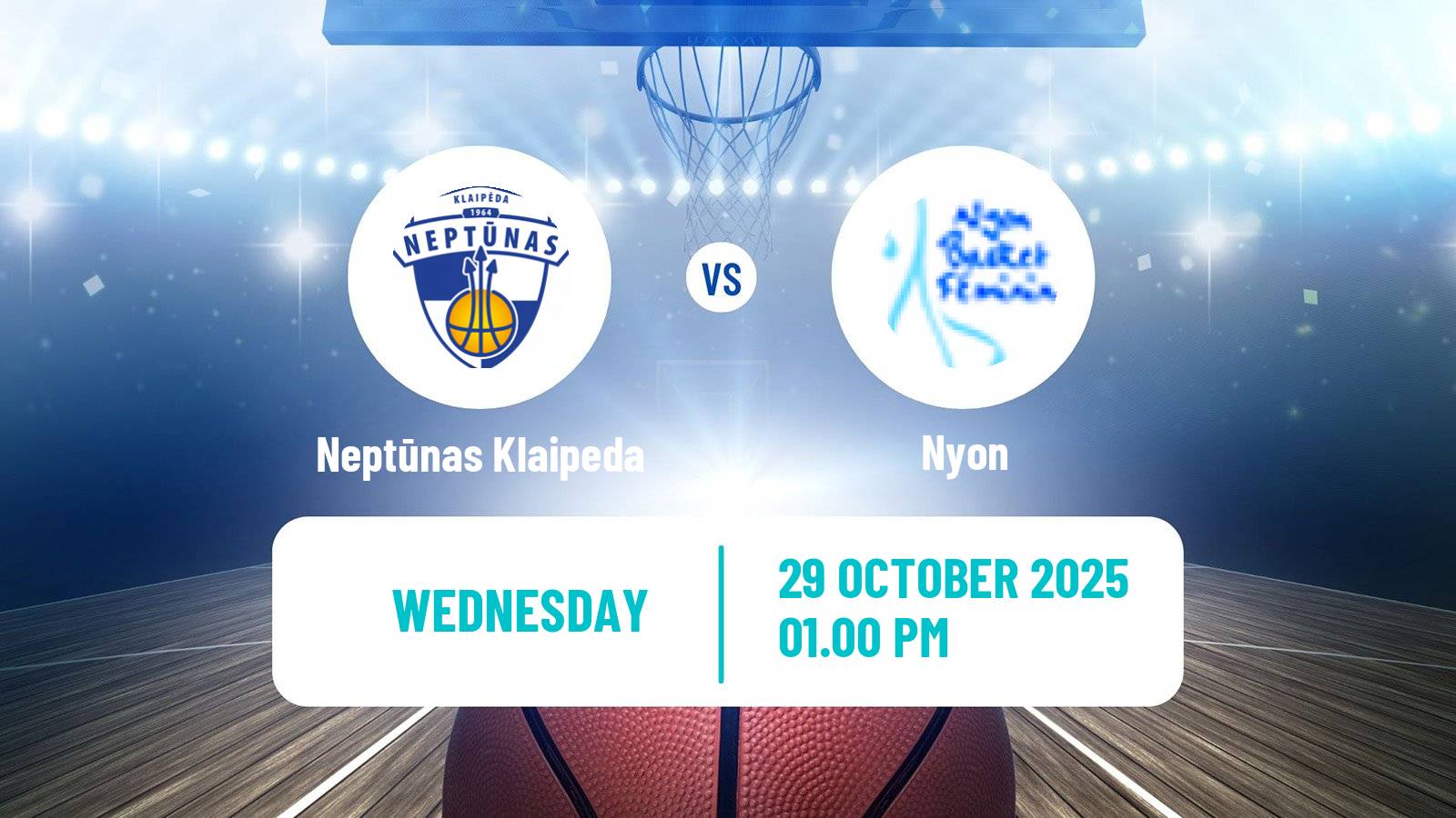 Basketball Eurocup Women Neptūnas Klaipeda - Nyon