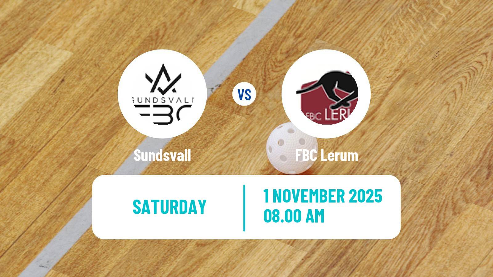 Floorball Swedish Allsvenskan Floorball Sundsvall - Lerum
