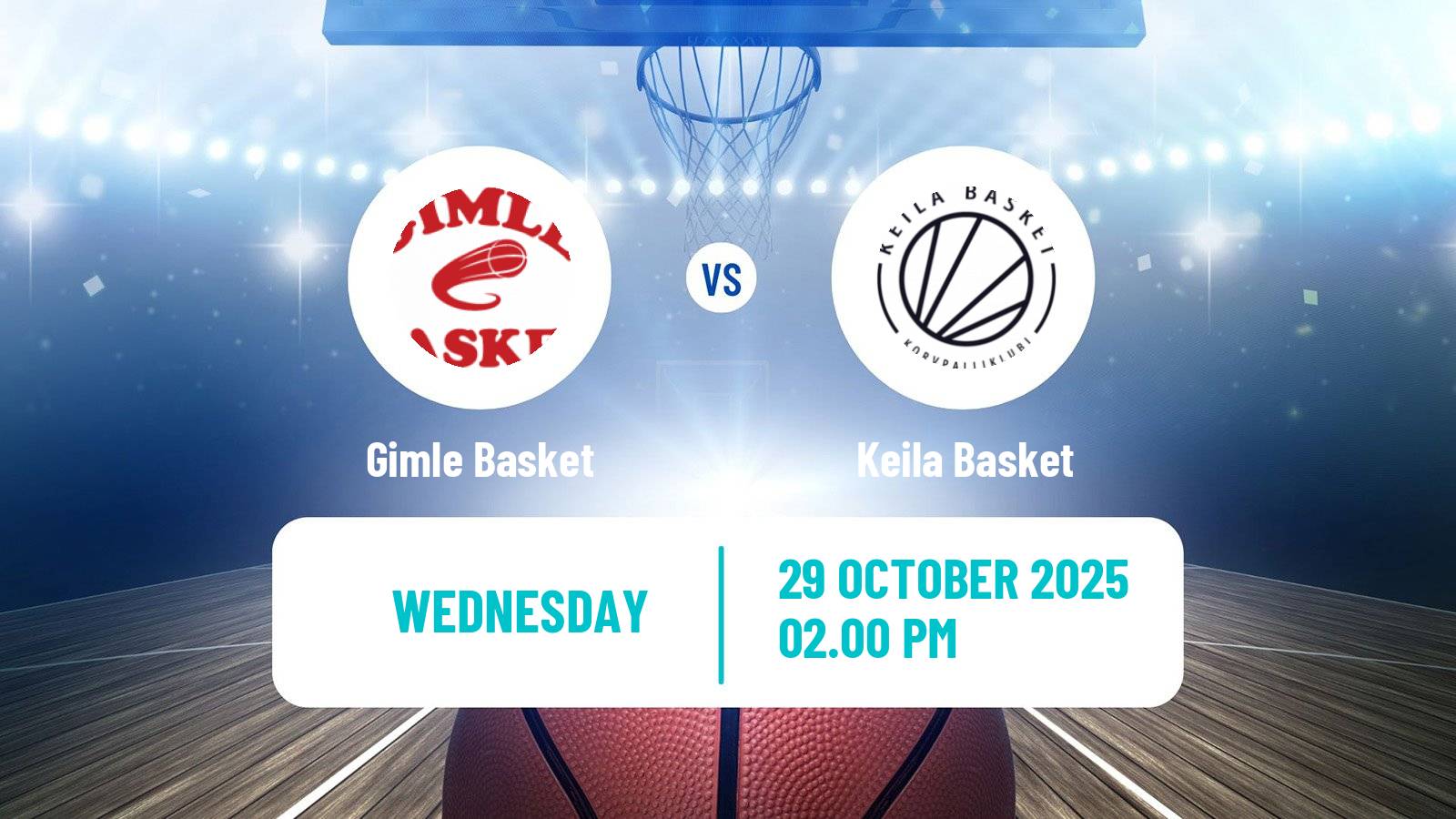 Basketball ENBL Gimle - Keila Basket