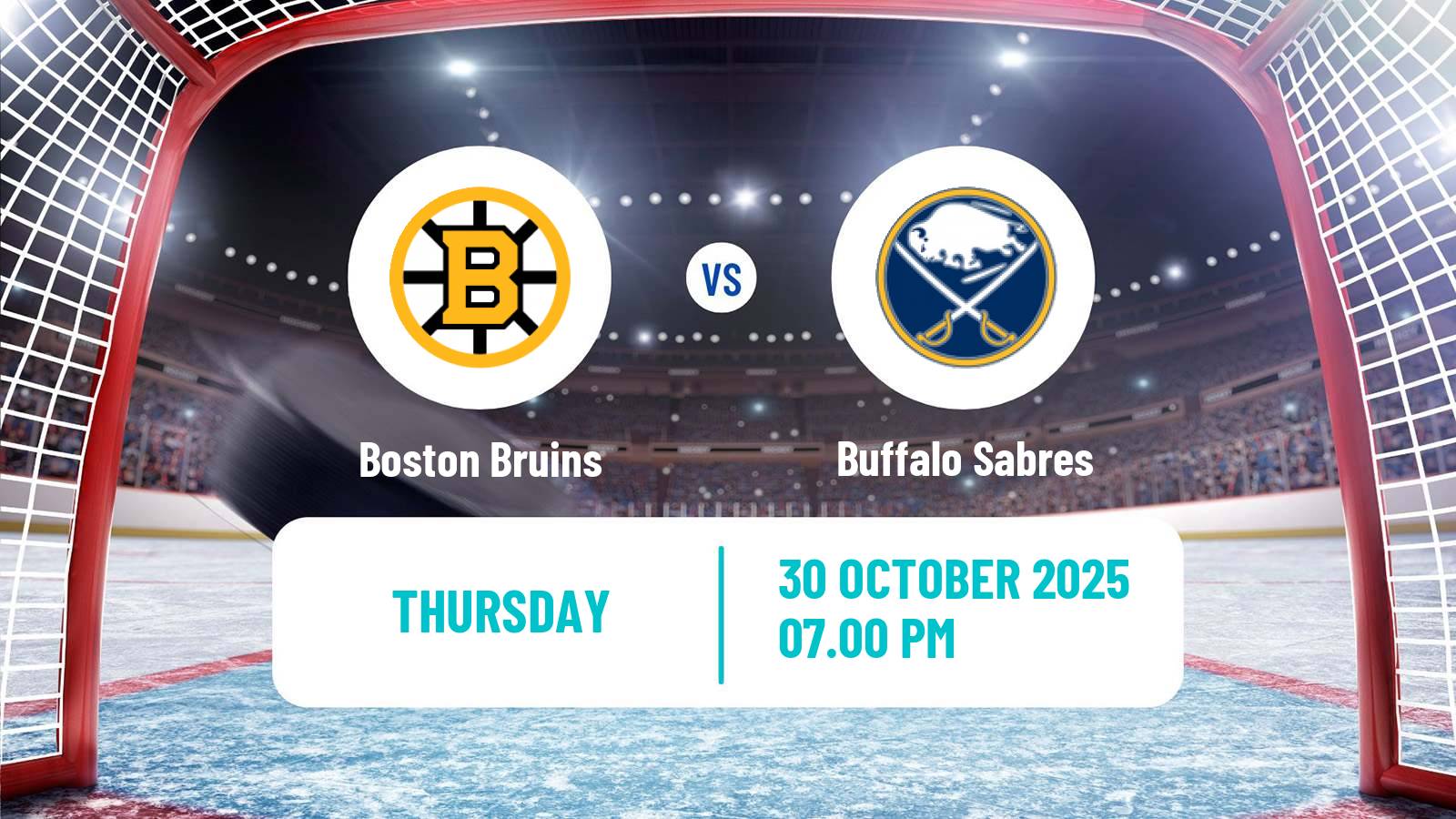 Hockey NHL Boston Bruins - Buffalo Sabres Hockey NHL Boston Bruins - Buffalo Sabres