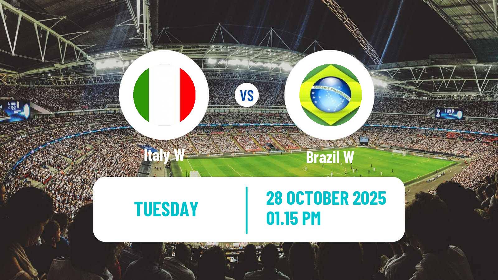 Football Friendly International Women Italy W - Brazil W Football Friendly International Women Italy W - Brazil W