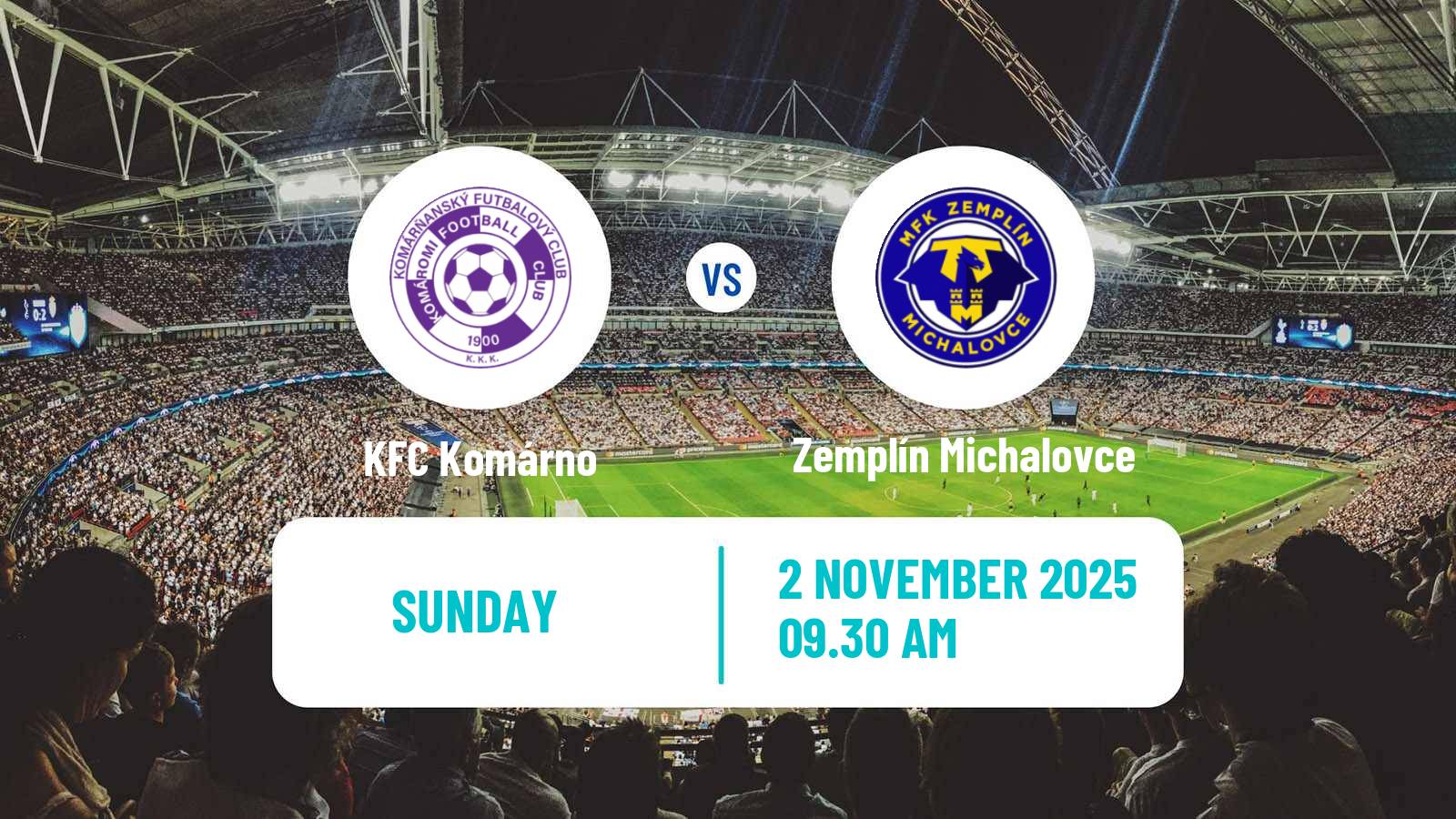 Football Slovak Superliga Komárno - Zemplín Michalovce