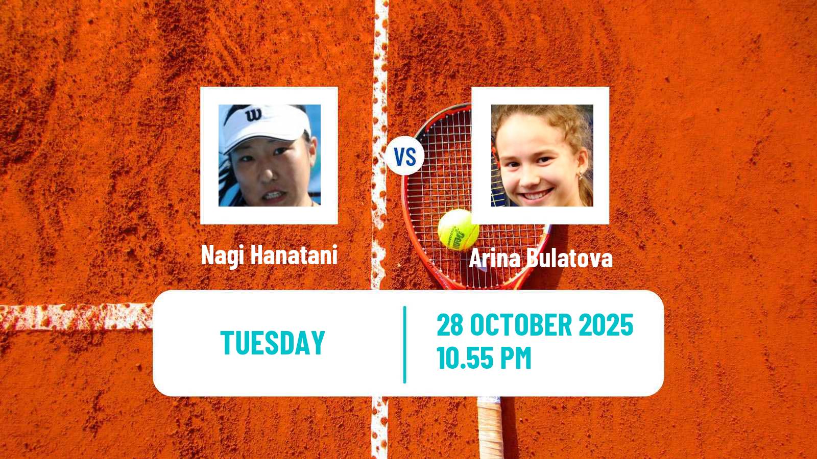 Tennis ITF W35 Brisbane 2 Women Nagi Hanatani - Arina Bulatova