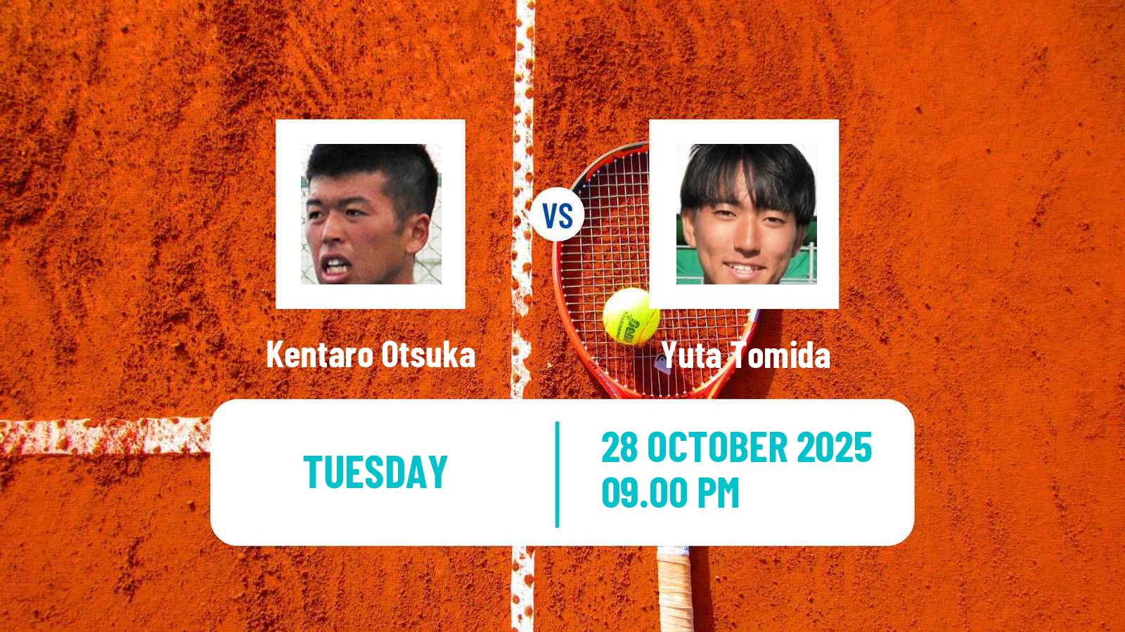 Tennis ITF M15 Yanagawa City Men Kentaro Otsuka - Yuta Tomida