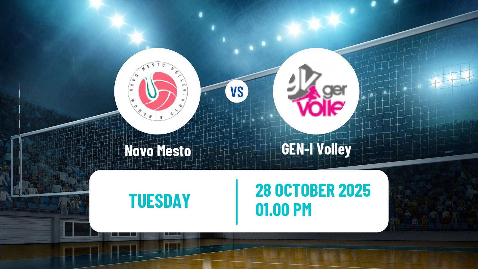 Volleyball Slovenian Cup Volleyball Women Novo Mesto - GEN-I Volley