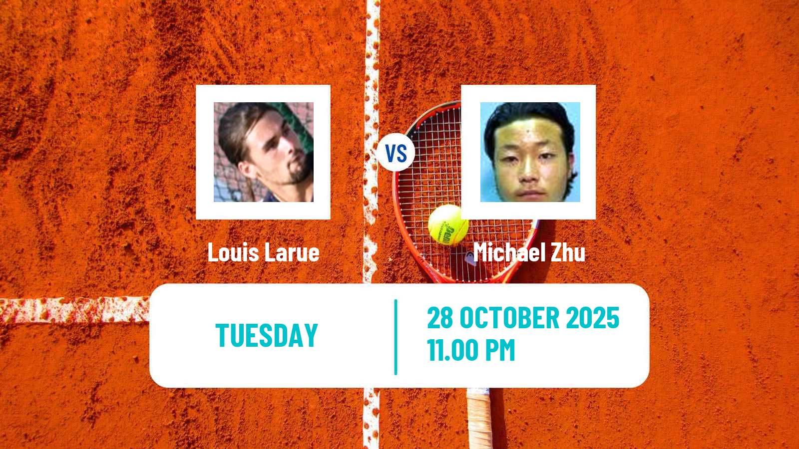 Tennis ITF M15 Hua Hin 2 Men Louis Larue - Michael Zhu