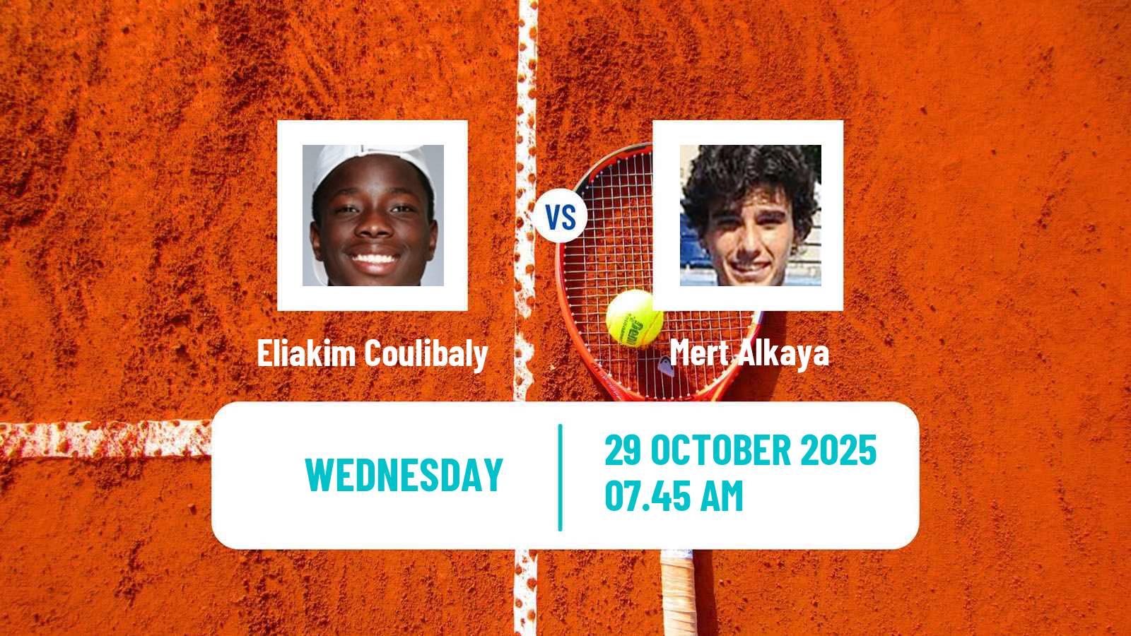 Tennis Monastir Challenger Men Eliakim Coulibaly - Mert Alkaya