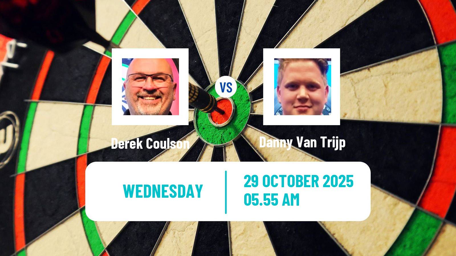 Darts Modus Super Series Derek Coulson - Danny Van Trijp