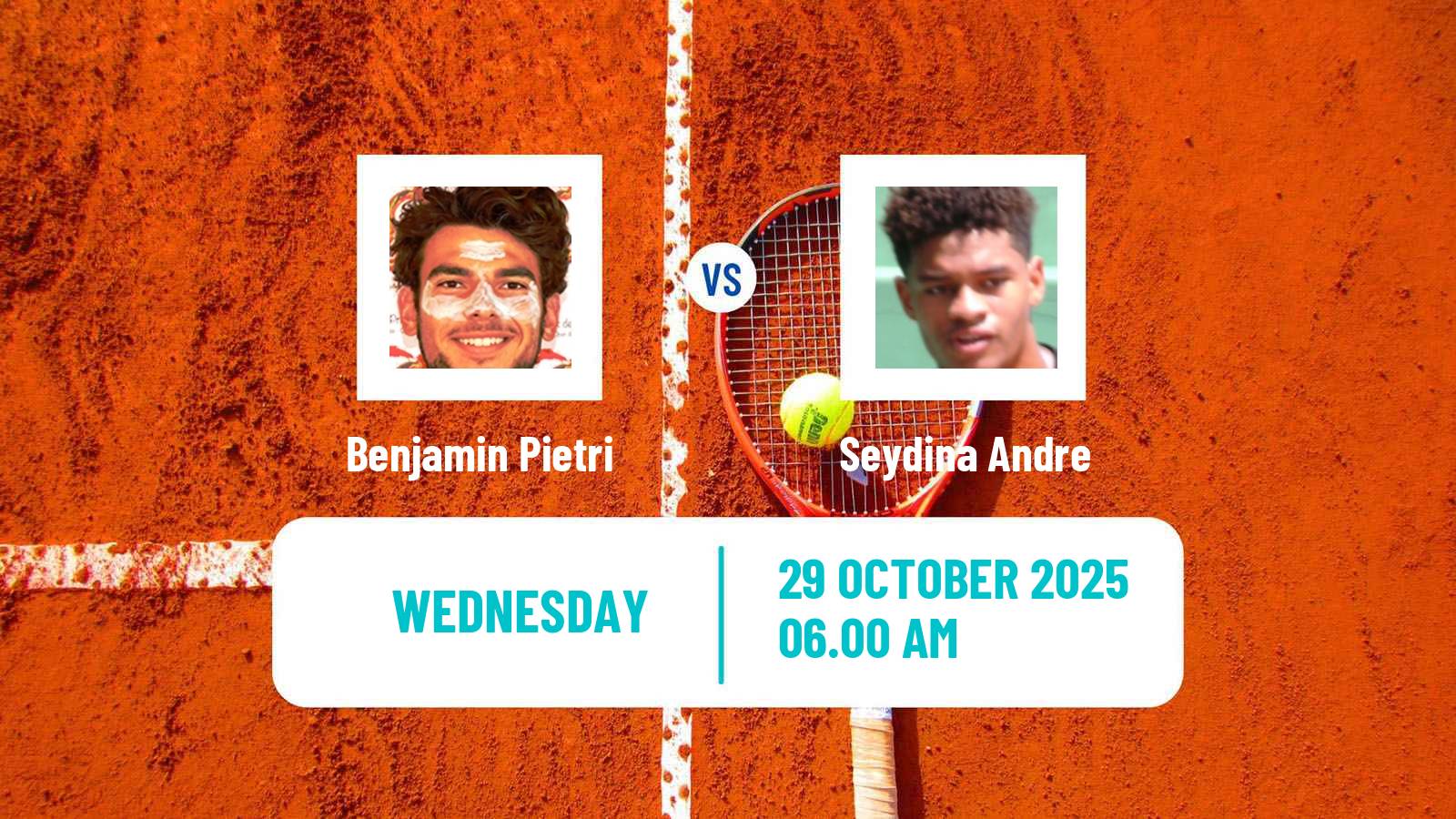 Tennis ITF M15 Heraklion 12 Men Benjamin Pietri - Seydina Andre