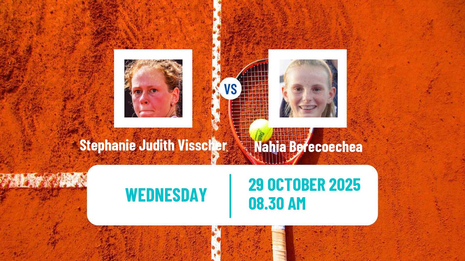 Tennis ITF W35 Loule Women Stephanie Judith Visscher - Nahia Berecoechea