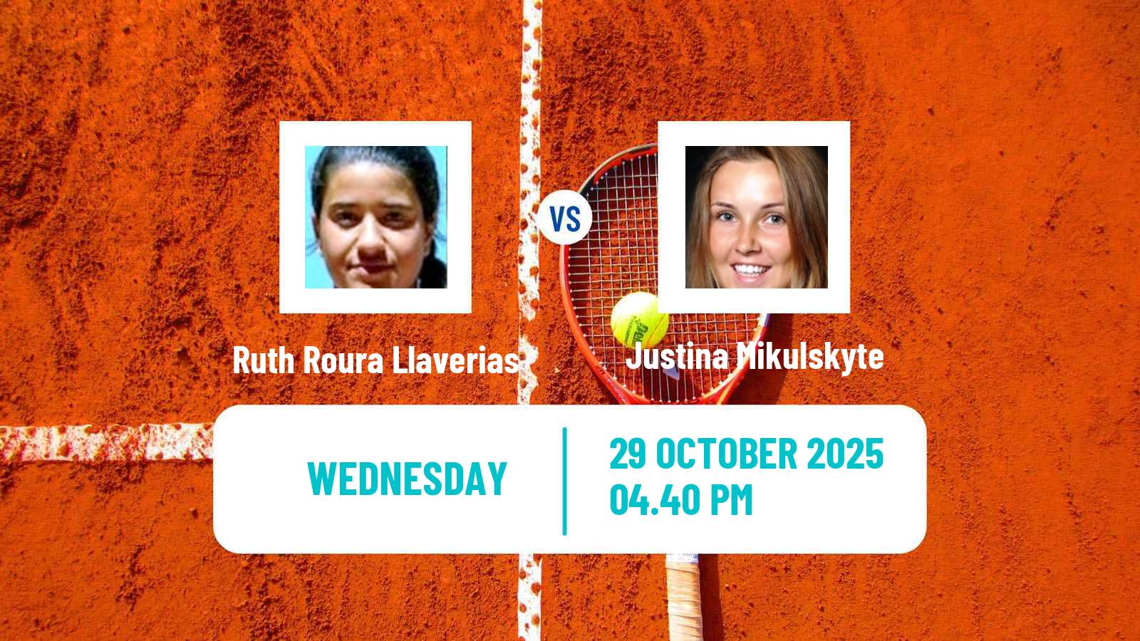 Tennis ITF W35 Loule Women Ruth Roura Llaverias - Justina Mikulskyte