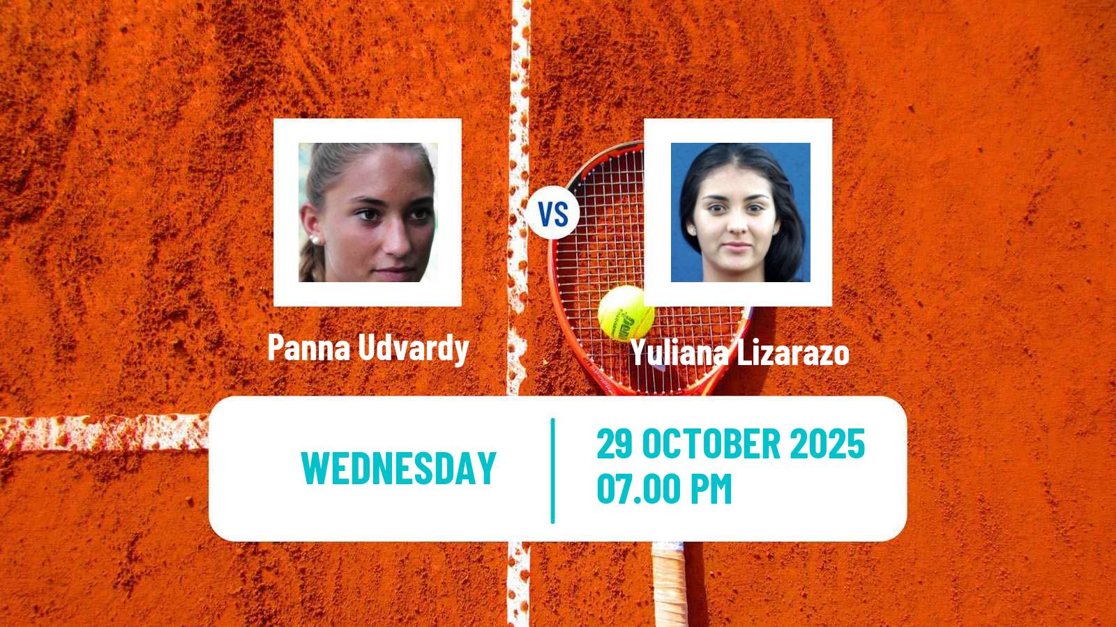 Tennis Cali Challenger Women Panna Udvardy - Yuliana Lizarazo