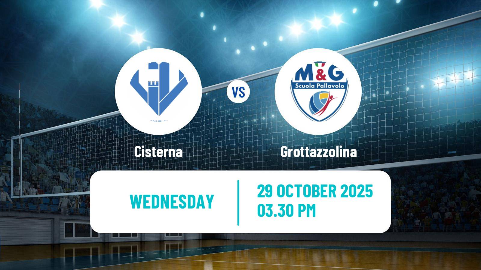Volleyball Italian SuperLega Volleyball Cisterna - Grottazzolina