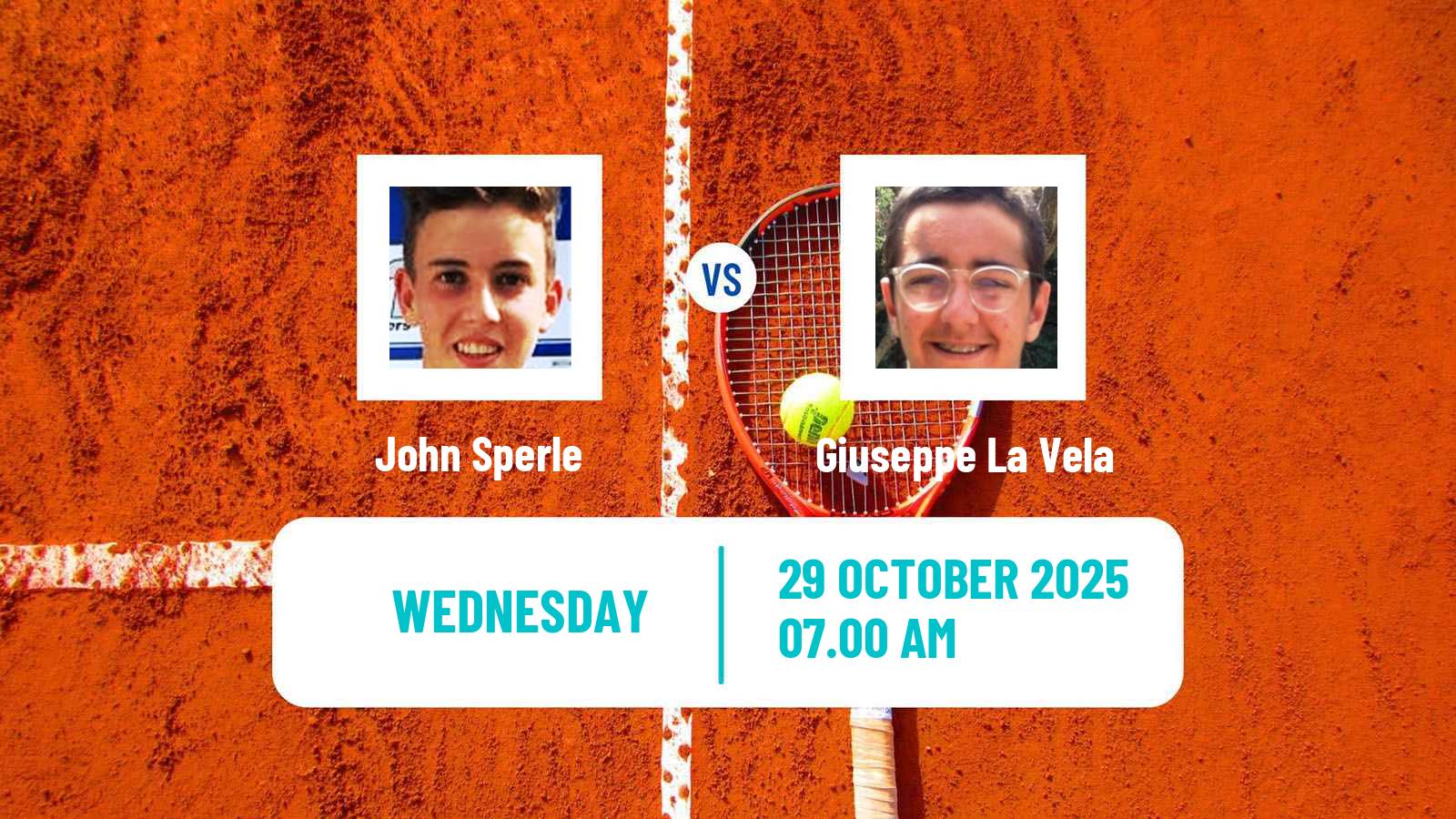 Tennis ITF M15 Bol 2 Men John Sperle - Giuseppe La Vela