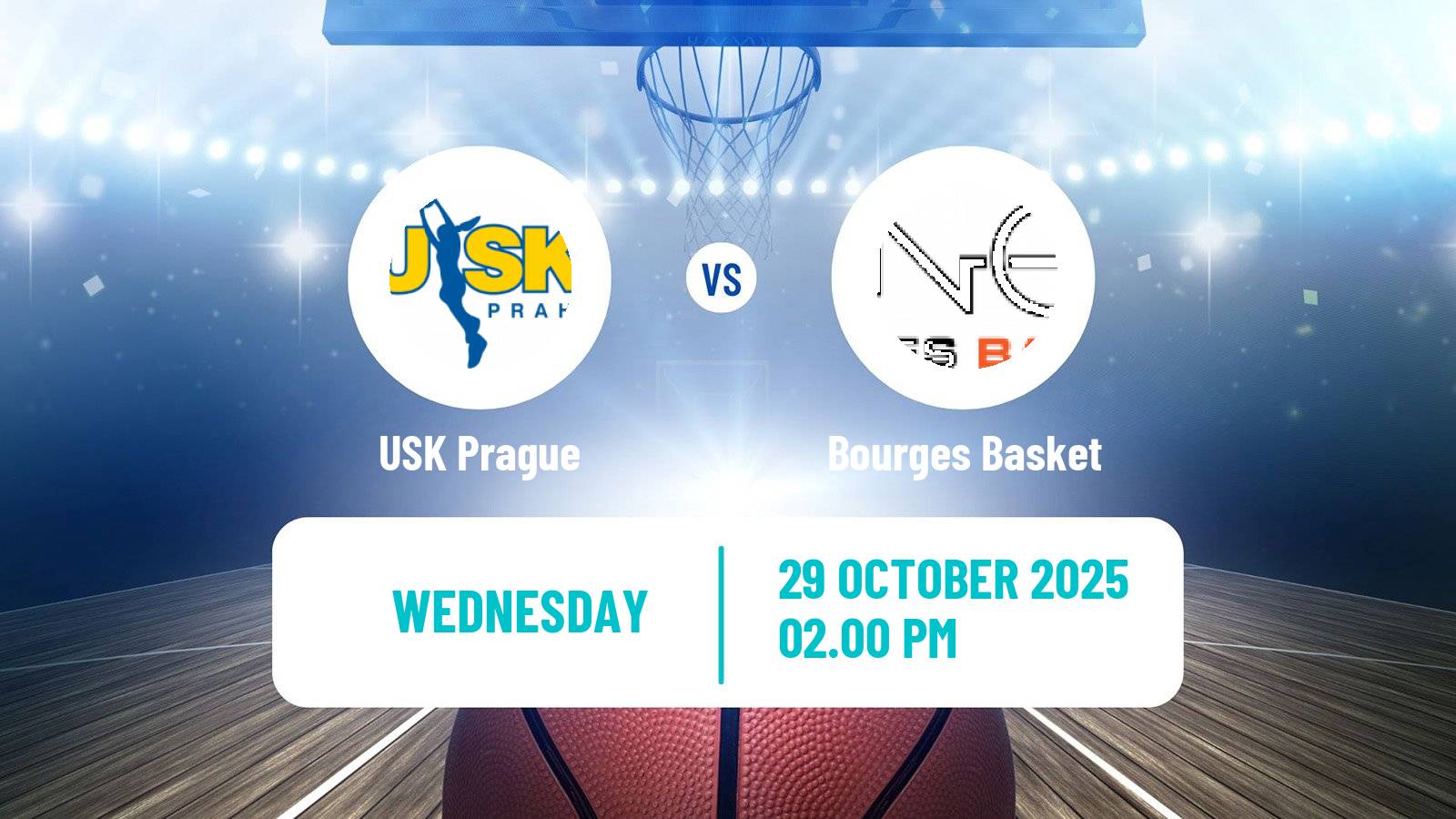 Basketball Euroleague Women USK Prague - Bourges Basket