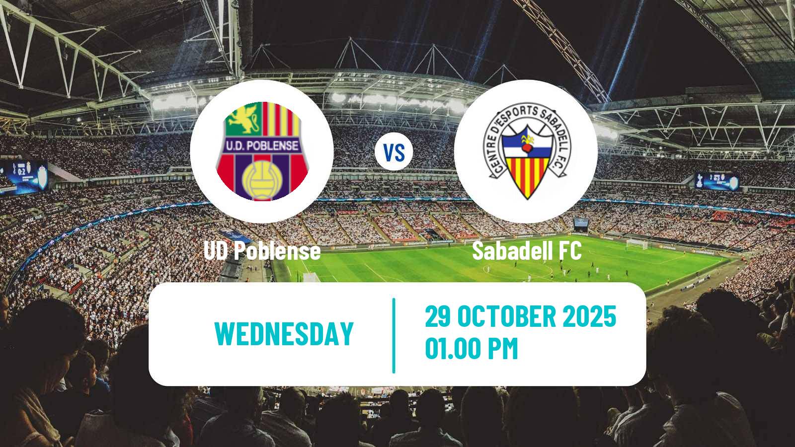 Football Spanish Copa del Rey Poblense - Sabadell