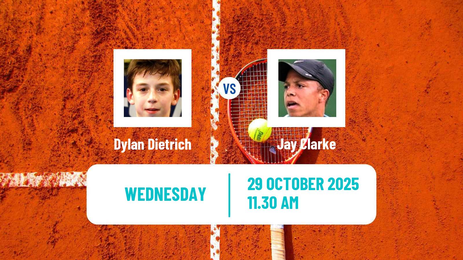 Tennis Charlottesville Challenger Men Dylan Dietrich - Jay Clarke