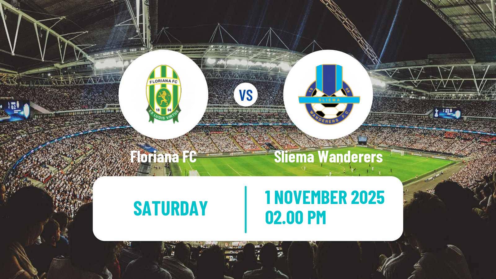 Football Maltese Premier League Floriana - Sliema Wanderers