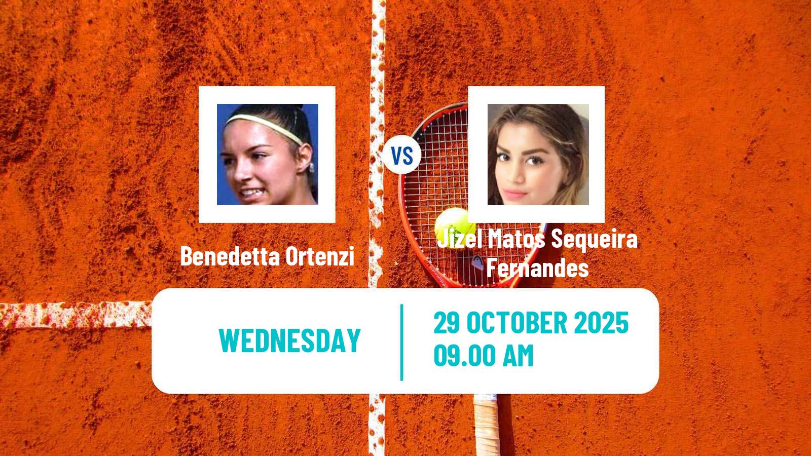 Tennis ITF W15 Malta Women Benedetta Ortenzi - Jizel Matos Sequeira Fernandes