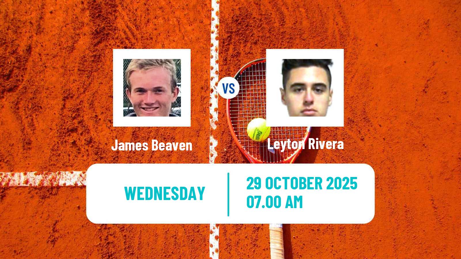 Tennis ITF M15 Malta Men James Beaven - Leyton Rivera