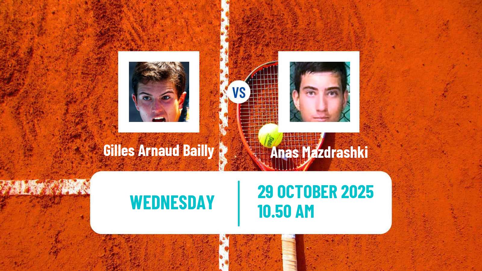 Tennis ITF M25 Sintra 3 Men Gilles Arnaud Bailly - Anas Mazdrashki