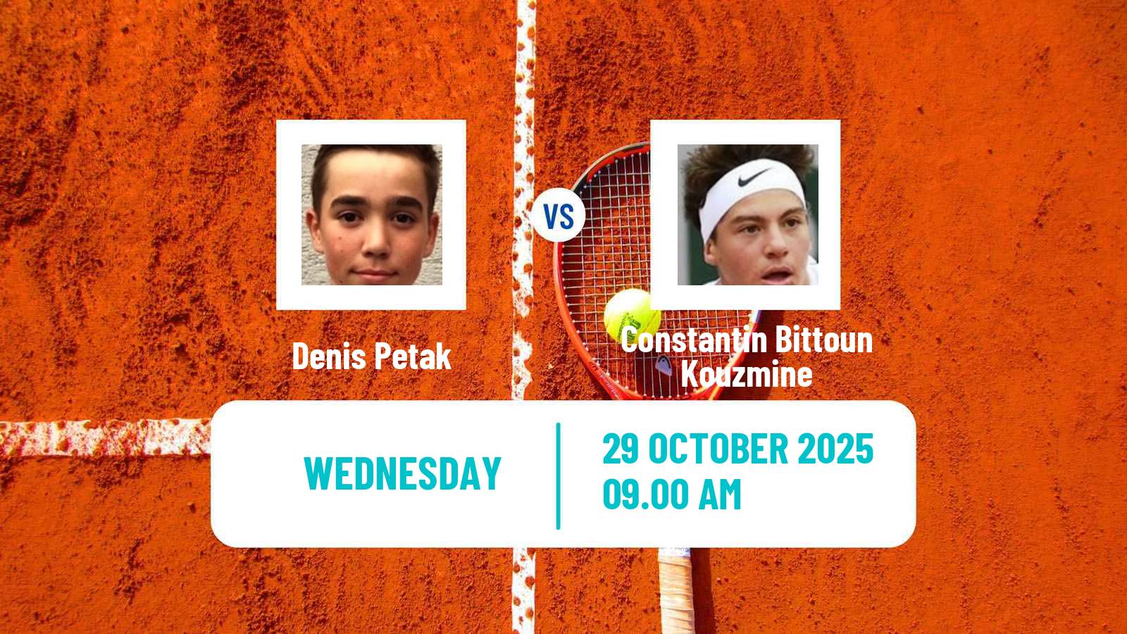 Tennis ITF M15 Malta Men Denis Petak - Constantin Bittoun Kouzmine