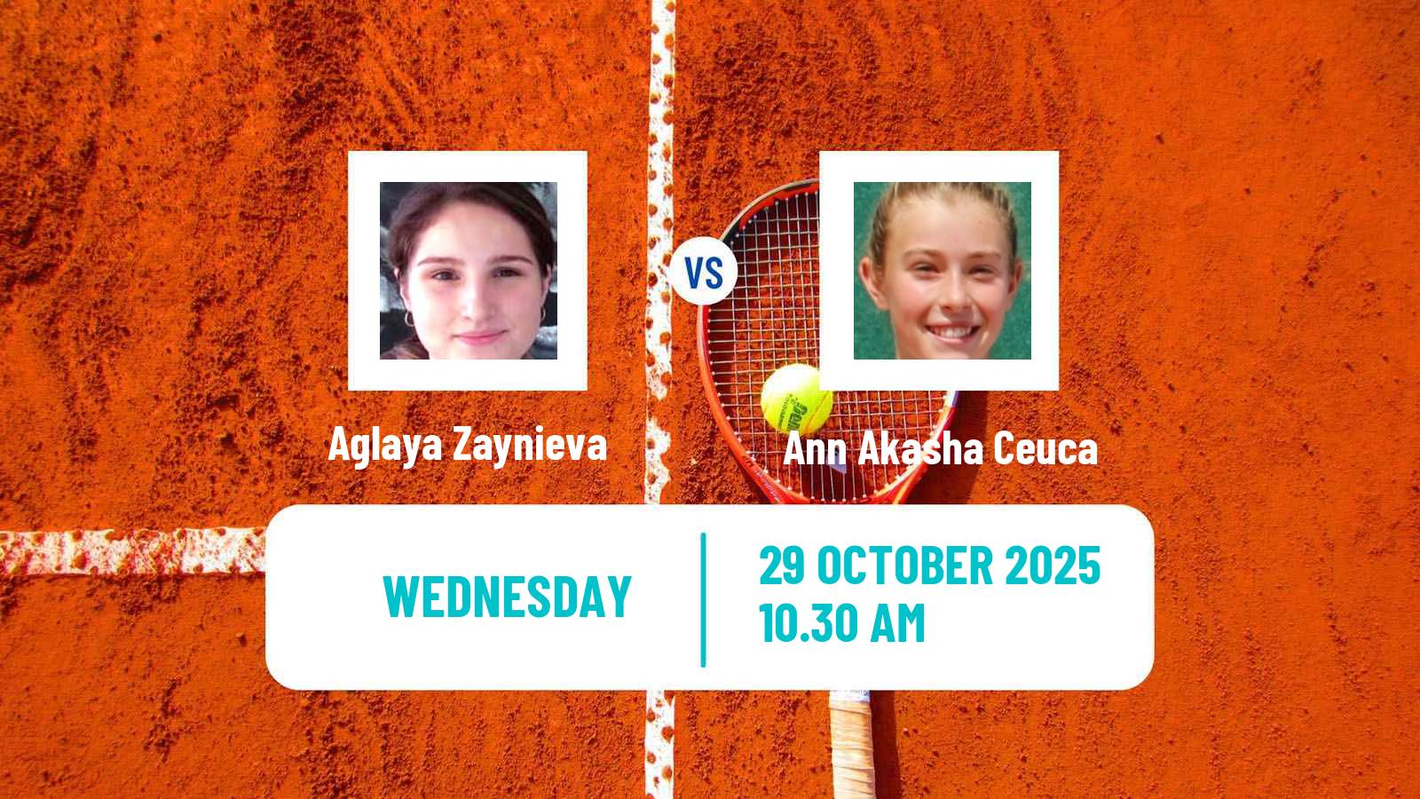 Tennis ITF W15 Malta Women Aglaya Zaynieva - Ann Akasha Ceuca