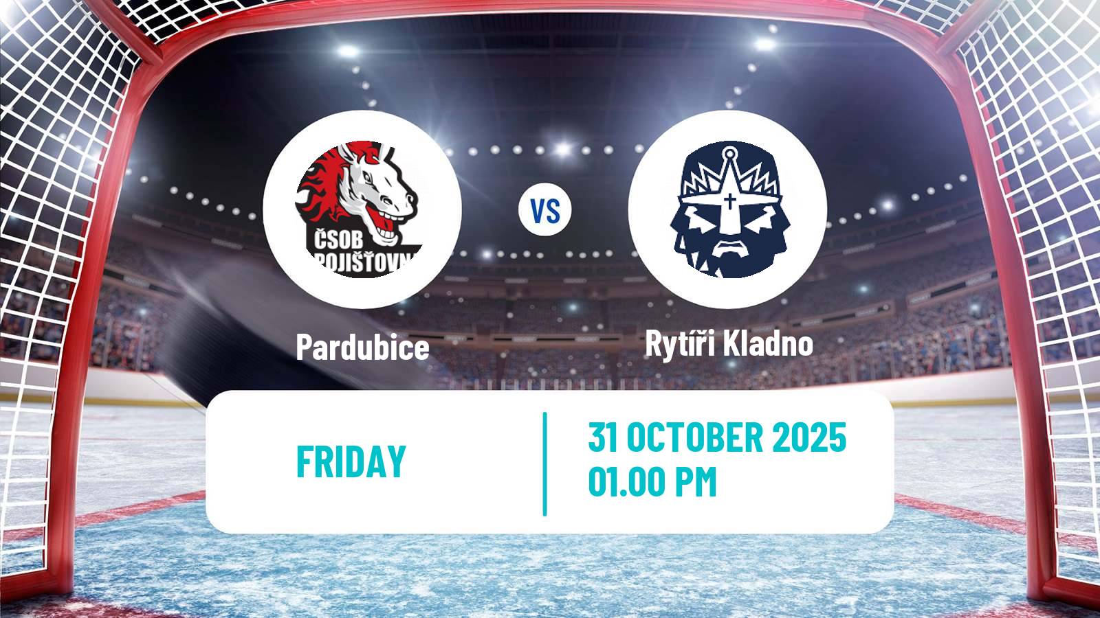 Hockey Czech Extraliga Pardubice - Rytíři Kladno