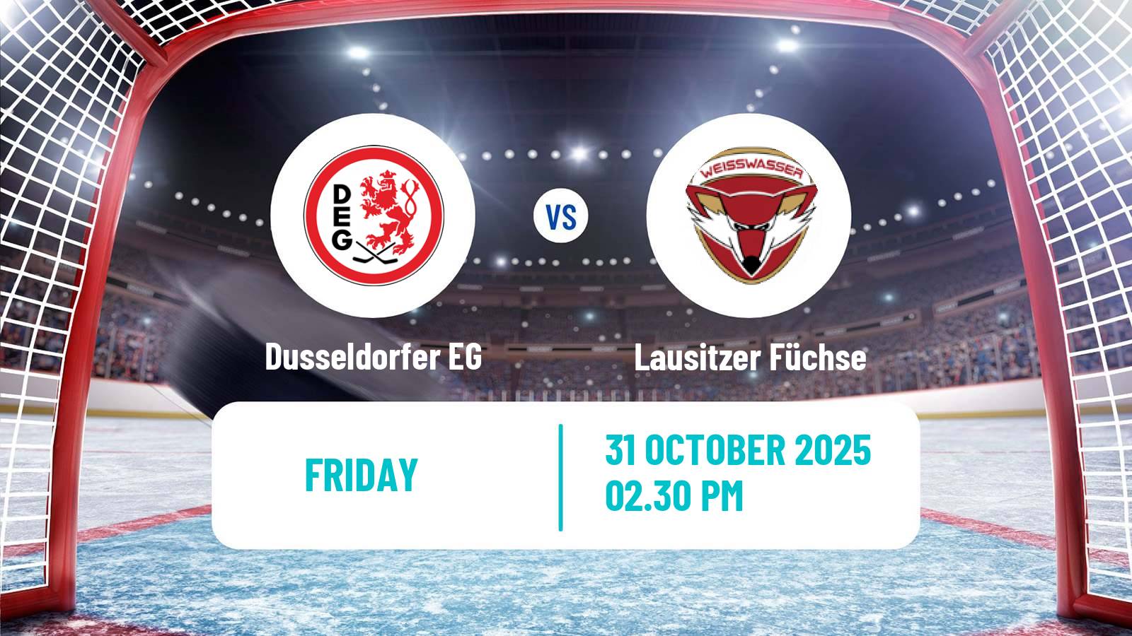 Hockey German DEL2 Dusseldorfer EG - Lausitzer Füchse