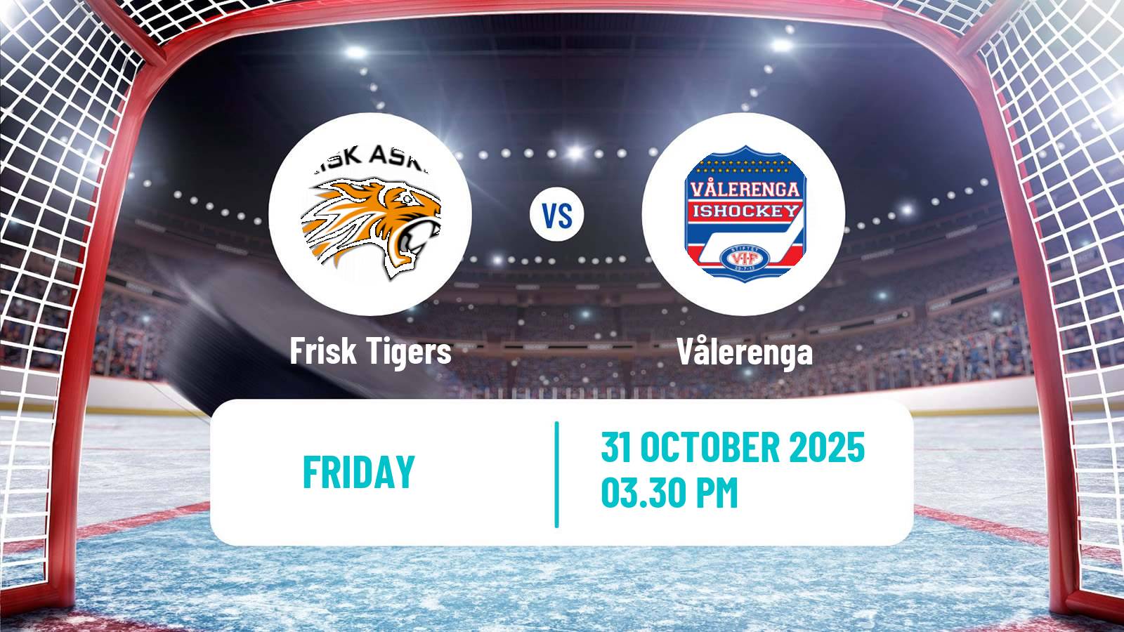 Hockey Norwegian Ligaen Hockey Frisk Tigers - Vålerenga