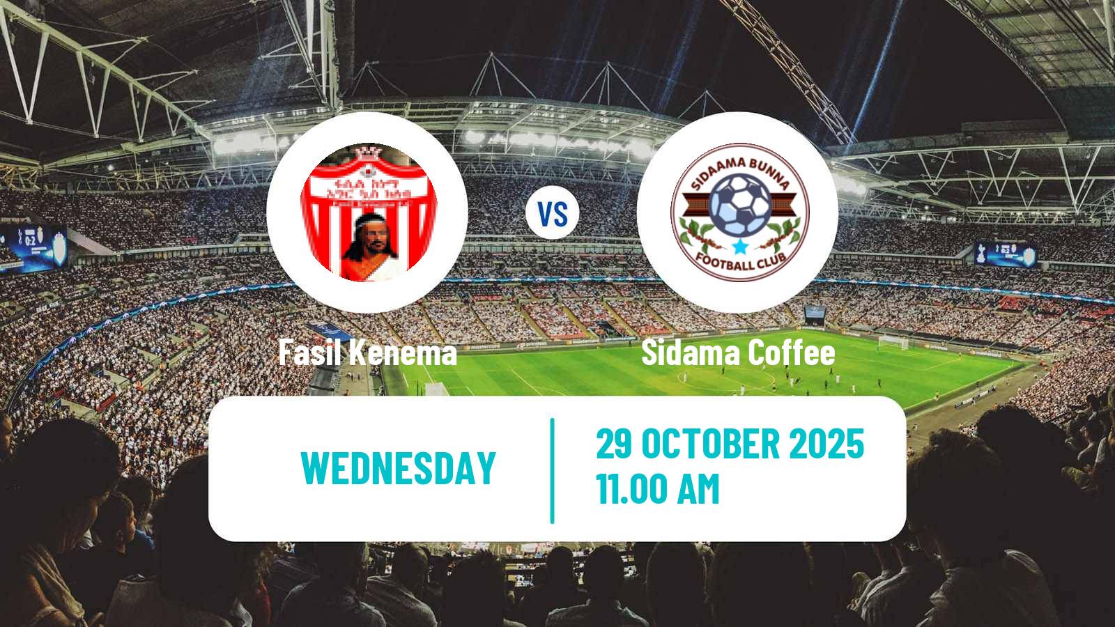 Football Ethiopian Premier League Fasil Kenema - Sidama Coffee