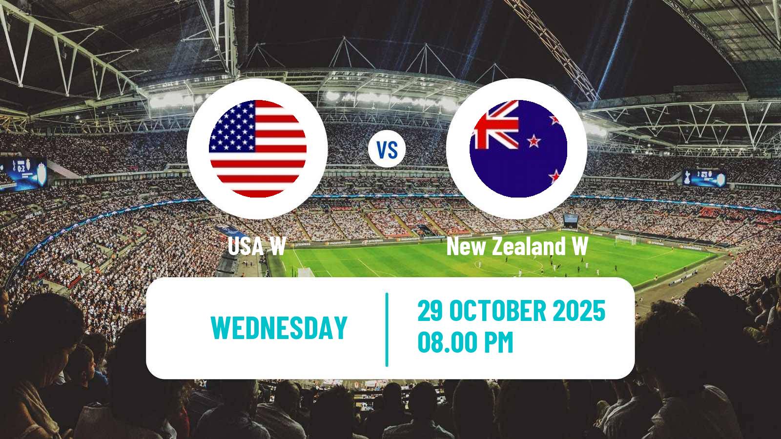 Football Friendly International Women USA W - New Zealand W