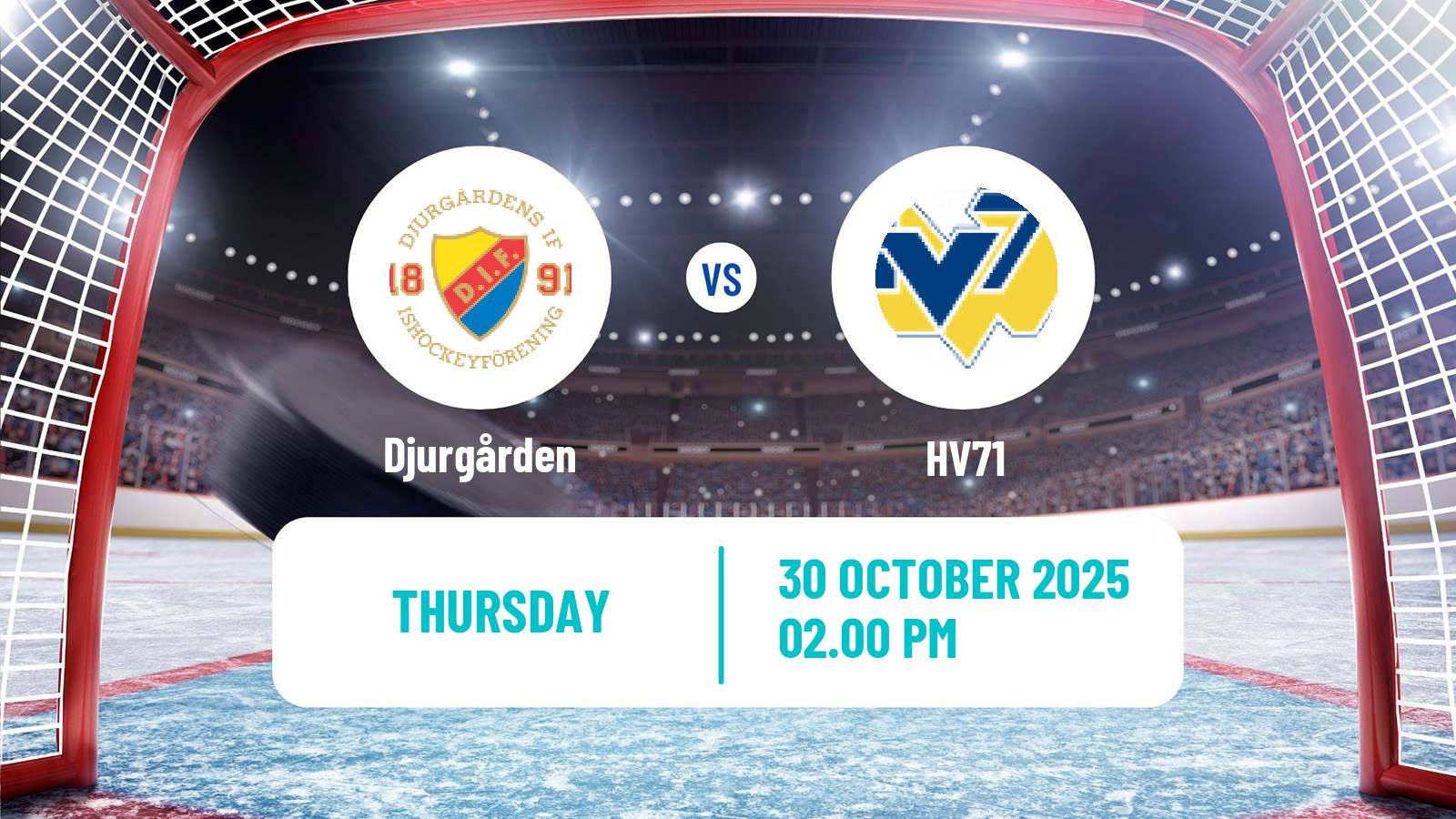 Hockey SHL Djurgården - HV71