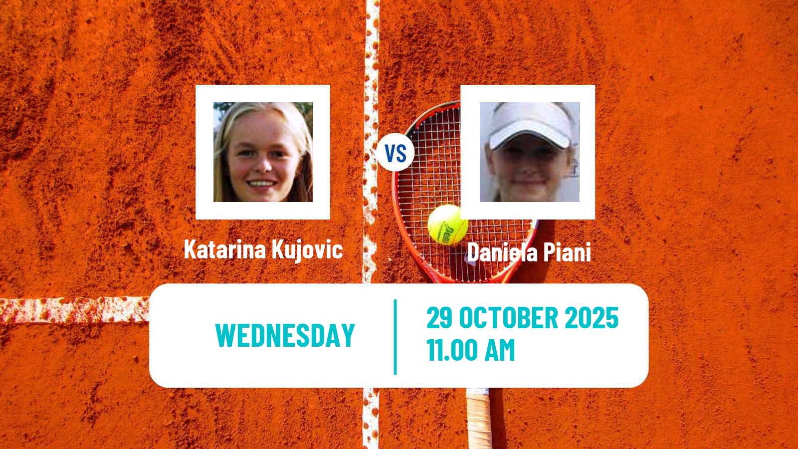 Tennis ITF W15 Sumter Sc Women Katarina Kujovic - Daniela Piani