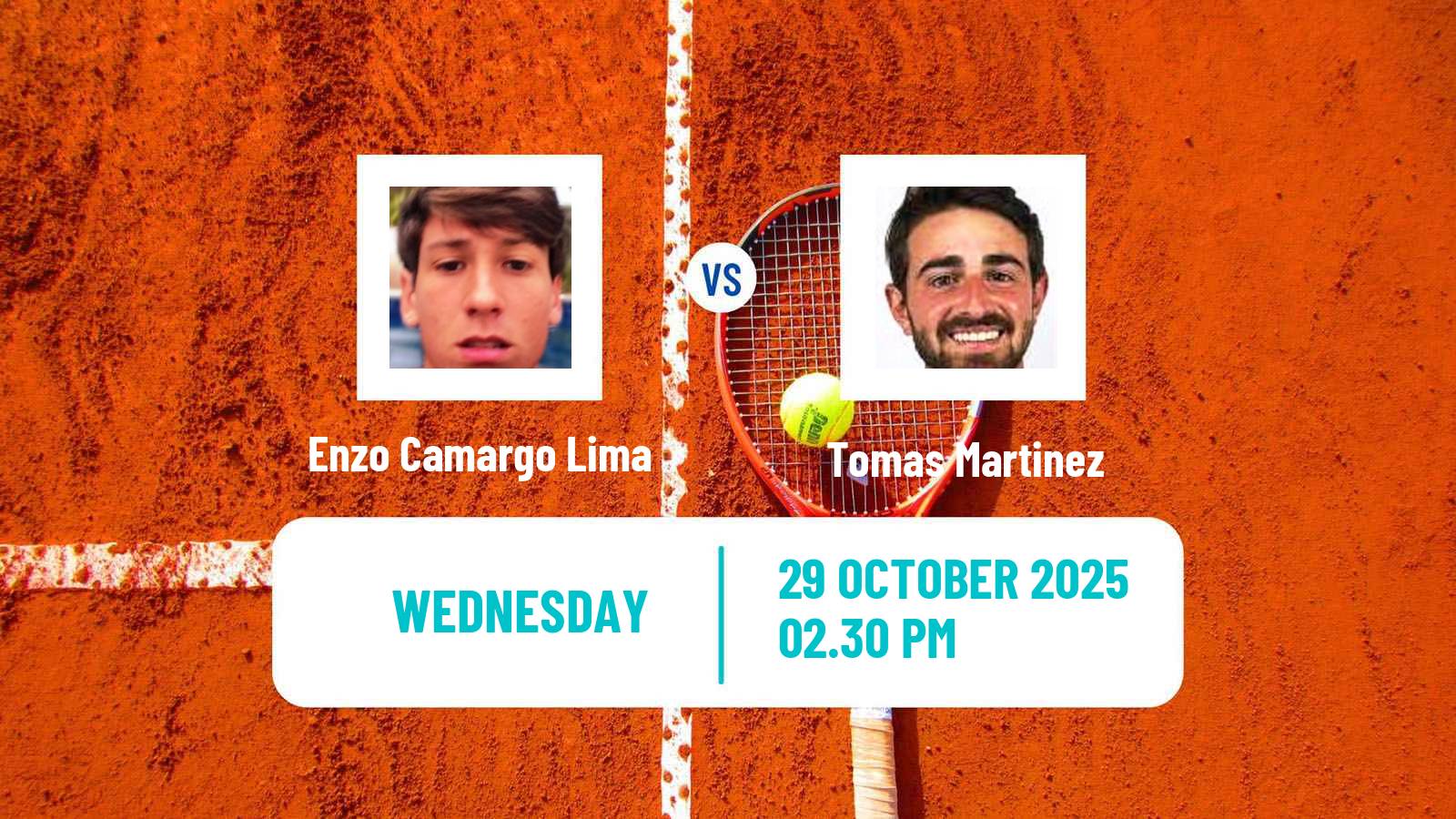 Tennis ITF M15 Ibague Men Enzo Camargo Lima - Tomas Martinez
