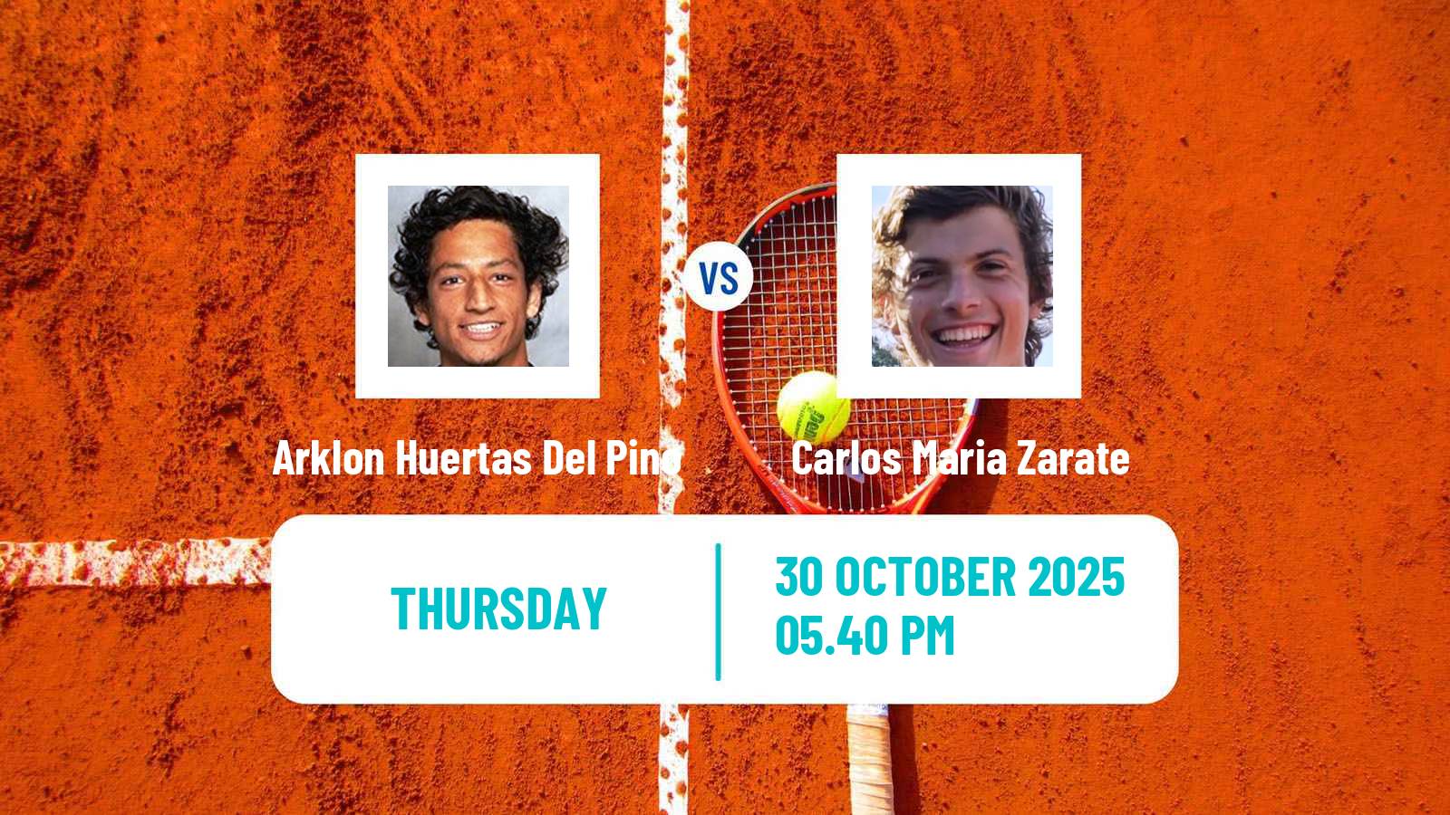 Tennis Lima 2 Challenger Men Arklon Huertas Del Pino - Carlos Maria Zarate