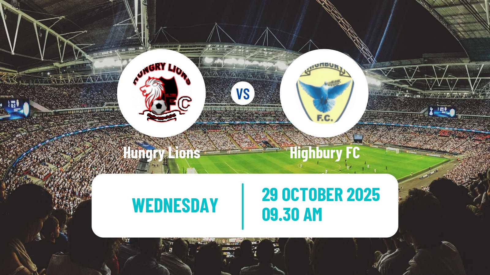 Football South African First Division Hungry Lions - Highbury