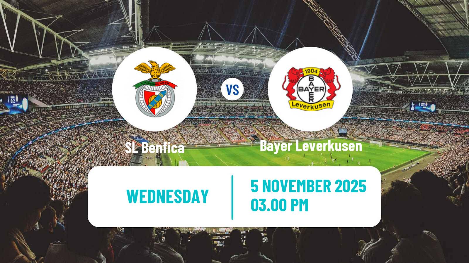 Football UEFA Champions League Benfica - Bayer Leverkusen