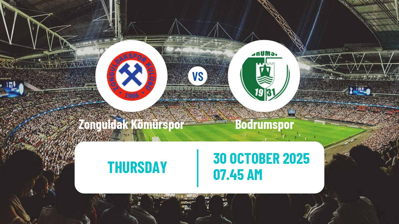 Football Turkish Cup Zonguldak Kömürspor - Bodrumspor