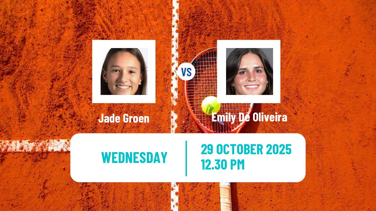 Tennis ITF W15 Sumter Sc Women Jade Groen - Emily De Oliveira